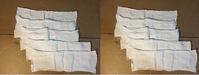 Garami Women 10 pcs Disposable Mesh Underwear Post Mate